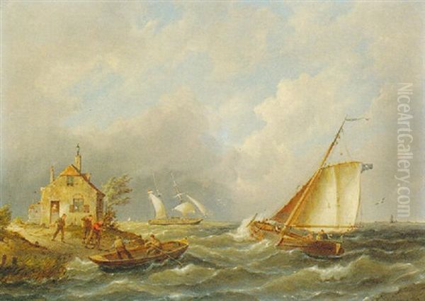 Off The Frisian Coast, Holland - view 1