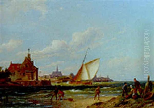 A Dutch Coastal Town - view 1