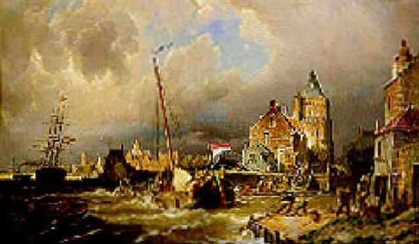 Dordrecht Harbour - view 1