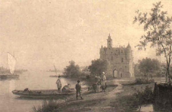 Zonnennbrug On The Rhine, Holland - view 1
