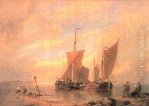 Near Blankenberg, Belgium by Pieter Cornelis Dommershuijzen