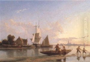 Delftshaven On The Maas, Holland