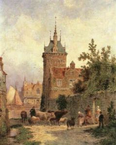 Coblentz, Germany by Pieter Cornelis Dommershuijzen