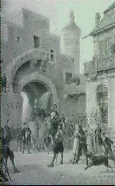 The Return Of The Triumphant Army - view 1