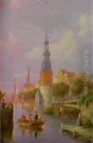 Utrecht Montelbaans Tower, Amsterdam - view 1