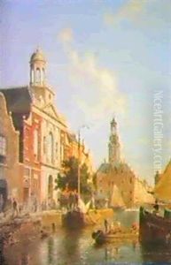 Amsterdam by Pieter Cornelis Dommershuijzen
