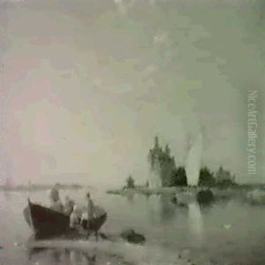 Scrooskerken,holland by Pieter Cornelis Dommershuijzen