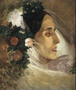 Die Tote Braut by Ermenegildo Antonio Donadini