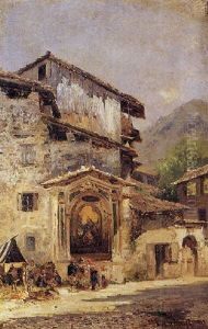 Paese Nelle Valli Bergamasche by Stefano Donadoni