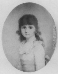 Miss Sarah Lamb Wearing Low-cut White Dress With Frilled Collar And Wide Yellow Waistband Tied In A Bow At Her Back Miss Sarah Lamb Wearing Low-cut White Dress With Frilled Collar And Wide Yellow Waistband Tied In A Bow At Her Back