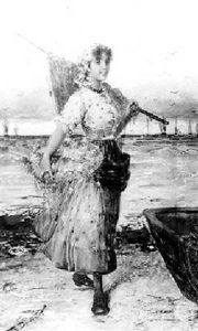Returning From Fishing by Frederick Reginald Donat