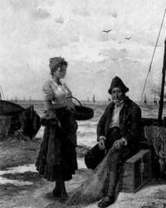Mending The Net by Frederick Reginald Donat