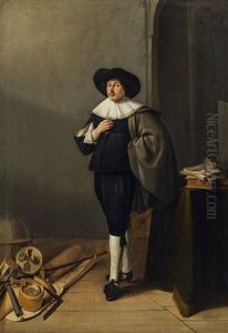 Portrait Of A Scholar by Gerard van Donck