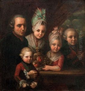 Groupe De Famille by Guillaume Dominique Jacques Doncre