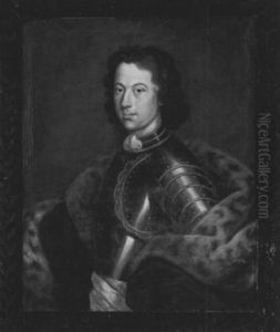 Portrait Of Messire Albert De Trazegnies, Vicomte Darmuiden, 1695 by Guillaume Dominique Jacques Doncre