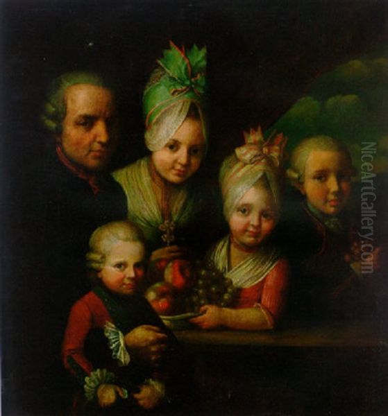A Family Portrait Group - view 1