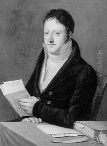 Portrait D'un Homme De Lettres by Guillaume Dominique Jacques Doncre