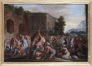 Strage Degli Innocenti by Giovanni Andrea (il Mastelletta) Donducci