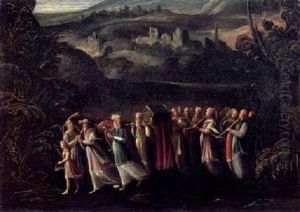 Il Trasporto Dell'arca Dell'alleanza by Giovanni Andrea (il Mastelletta) Donducci