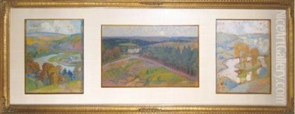 Vue De Mery (+ 2 Others, Smllr; 3 Works) - view 1