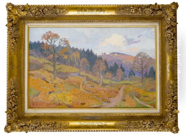 Herbstliche Landschaft Im Outhre-tal - view 1