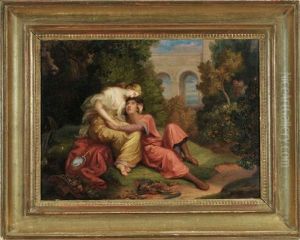 Rinaldo Und Armida Im Zaubergarten Der Armida by Otto Donner von Richter