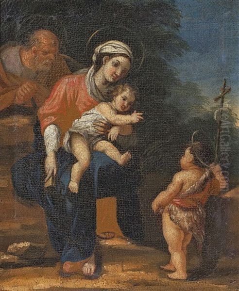 Heilige Familie Mit Dem Johannesknaben - view 1
