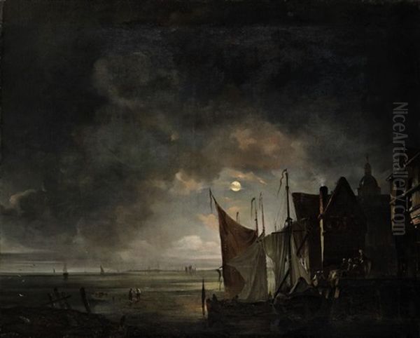 Hafen Im Mondschein - view 1