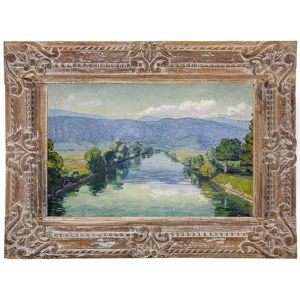 Der Broyekanal by Paul Donze
