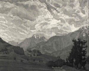 Nuages (valais) by Paul Donze
