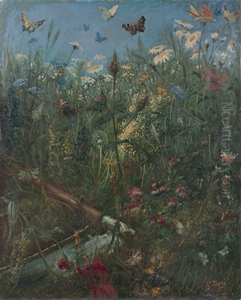 Fleurs Dans Un Paysage : L'ete - view 1