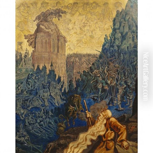 Le Juif Errant Et Gargantua - view 1