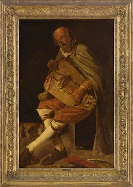 Der Drehleierspieler - view 1