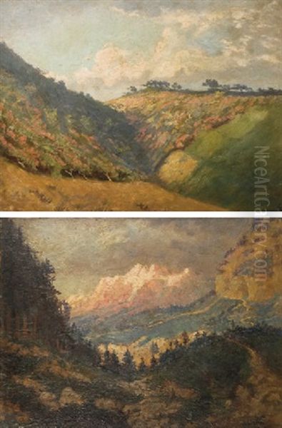 Paysage Montagneux (+ Vue Des Alpes; 2 Works) - view 1