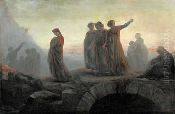 Dante Alighieri Mit Figurenstaffage - view 1