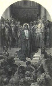 Christ Before The Multitude (illus.) by Gustave Dore