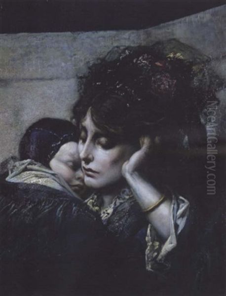 Mother And Child, London Bridge - view 1