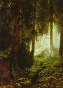 Cerfs Dans La Foret by Gustave Dore