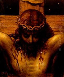 Tete De Christ by Gustave Dore