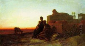 Rest On The Flight From Egypt by Gustave Dore
