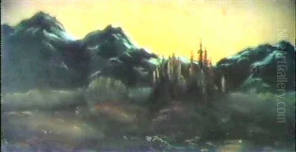 Paysage Montagneux A La Mongolfiere - view 1