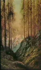 Paysage Alpin by Gustave Dore