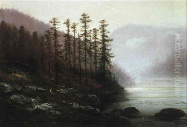 A Lake In The Mountains - view 1