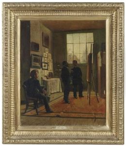 L'atelier Du Peintre by Jacques Dore
