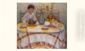 L'enfant A La Brioche by Georges Dorignac