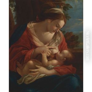 Madonna And Child In A Landscape Madonna And Child In A Landscape