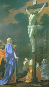 Le Christ En Croix by Michel Dorigny