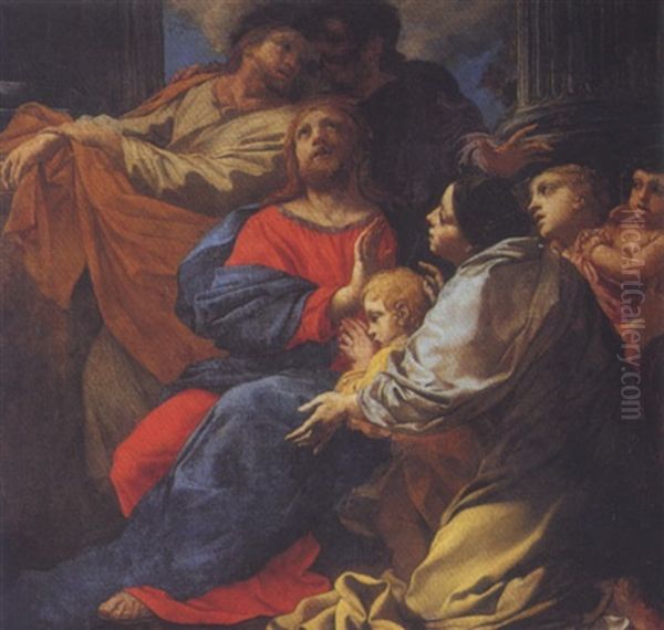 Christ Blessing The Children - view 1