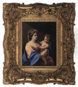 Vierge A L'enfant by Michel Dorigny