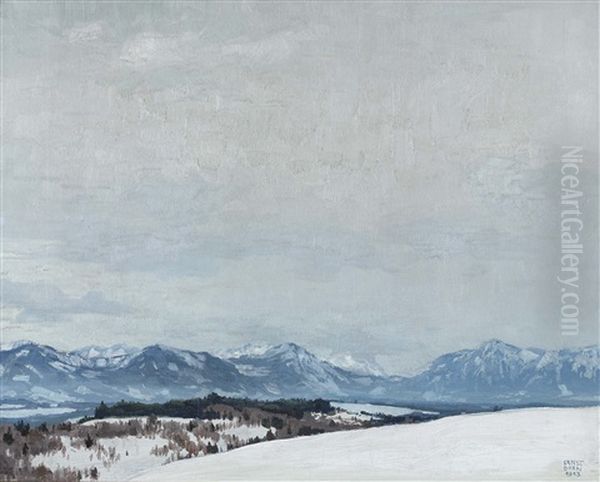 Winterlandschaft Am Tegernsee - view 1